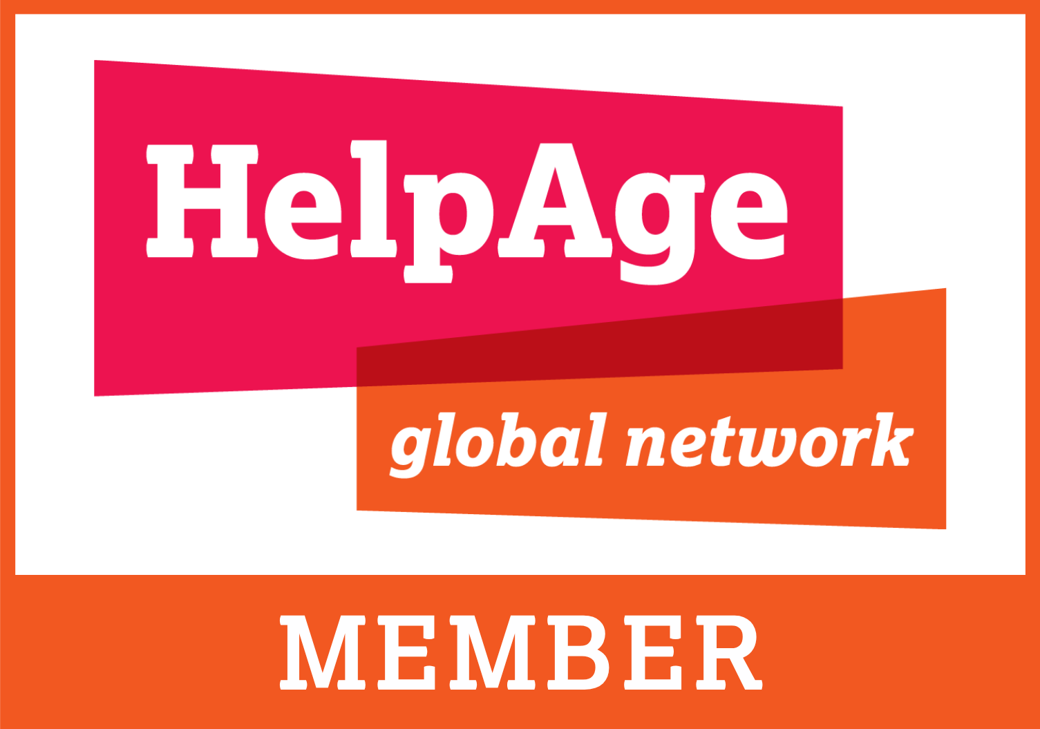 HelpAge global network member badge
